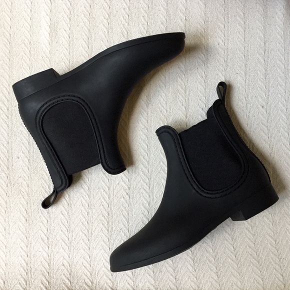 jeffrey campbell forecast chelsea waterproof rain boot